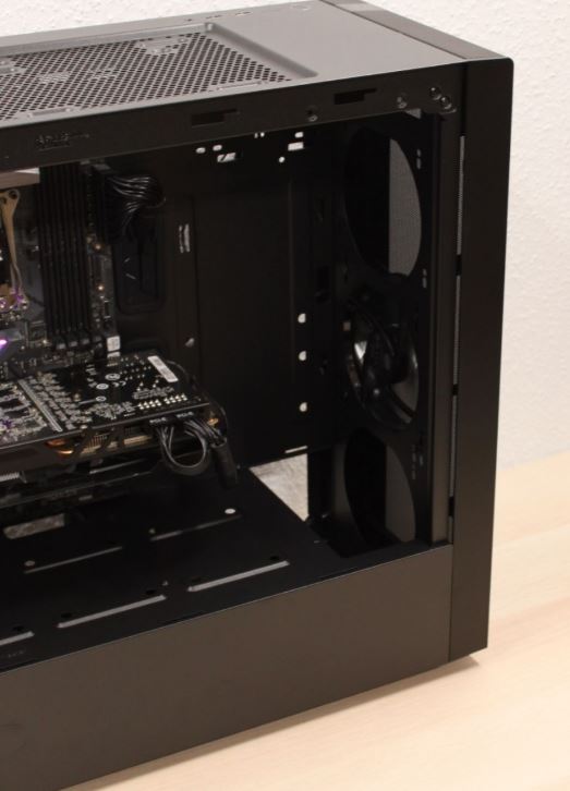 cooler master front view GPU nr600
